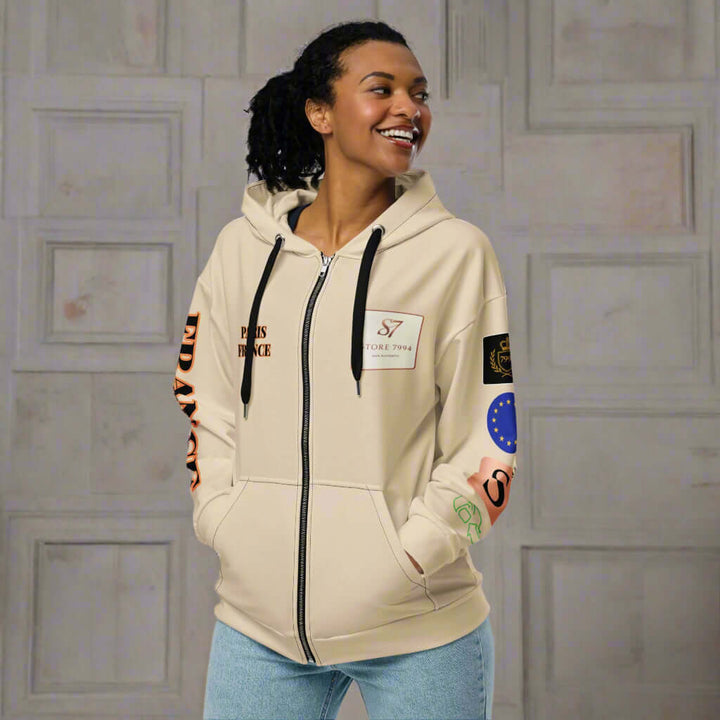 STORE 7994 “Paris France” Heritage Hoodie – Champagne Edition