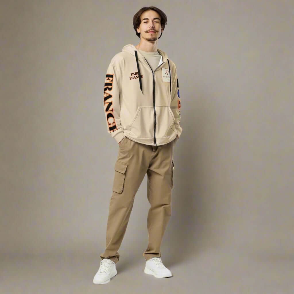STORE 7994 “Paris France” Heritage Hoodie – Champagne Edition