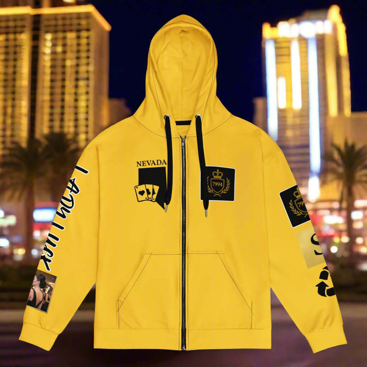 VEGAS yellow hoodie