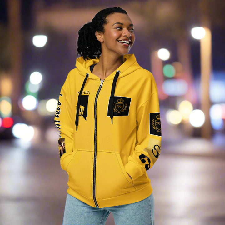 VEGAS yellow hoodie