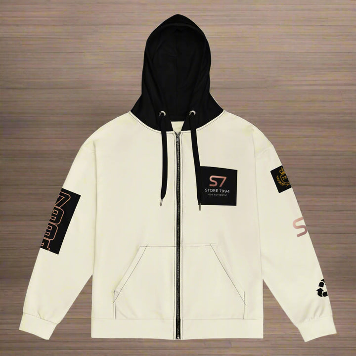 Creme colored S7 hoodie