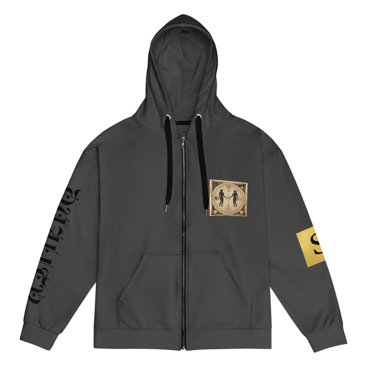 Grey sweatshirt hoodie