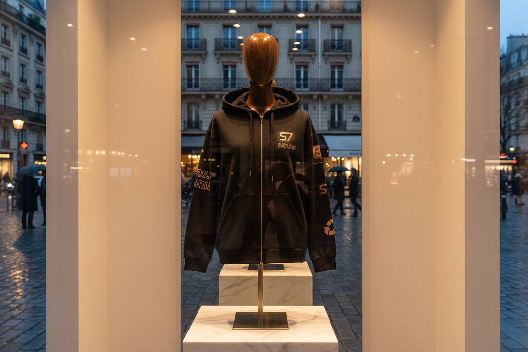 S7 Iridian Orbit Saturn Hoodie – Luxury Graphic Hoodie | STORE 7994