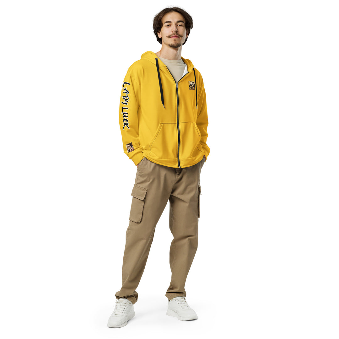Yellow VEGAS hoodie custom
