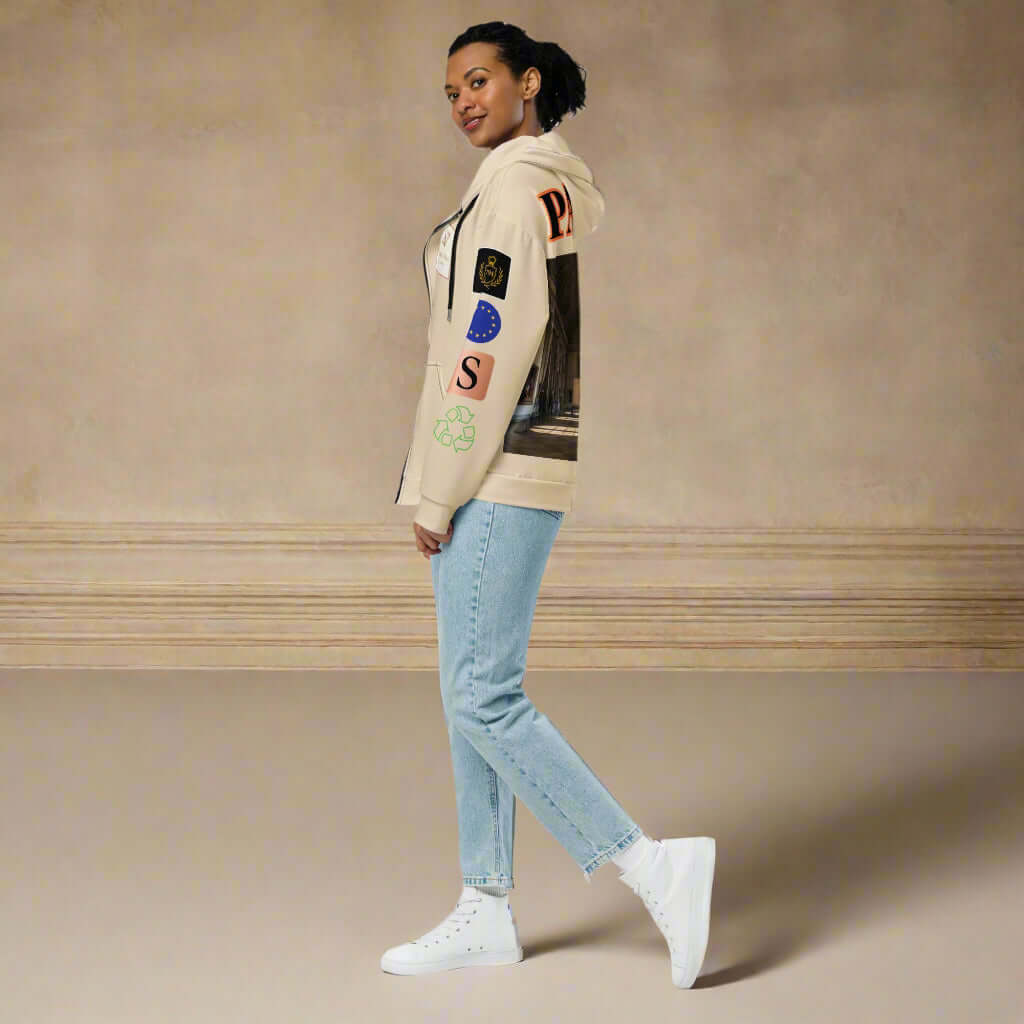 STORE 7994 “Paris France” Heritage Hoodie – Champagne Edition
