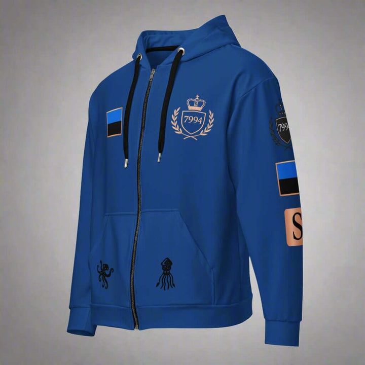 VOLT SURGE: MAN O’ WARUnisex zip hoodie