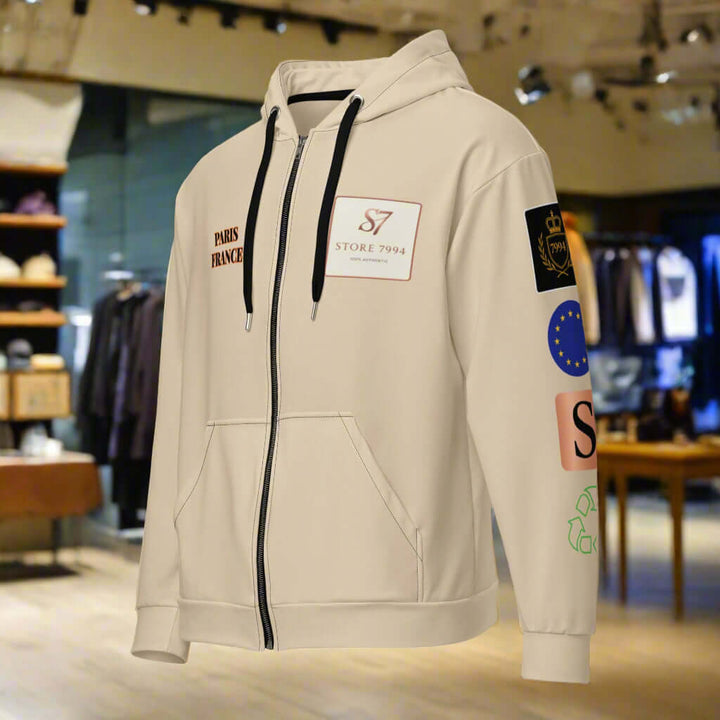 STORE 7994 “Paris France” Heritage Hoodie – Champagne Edition