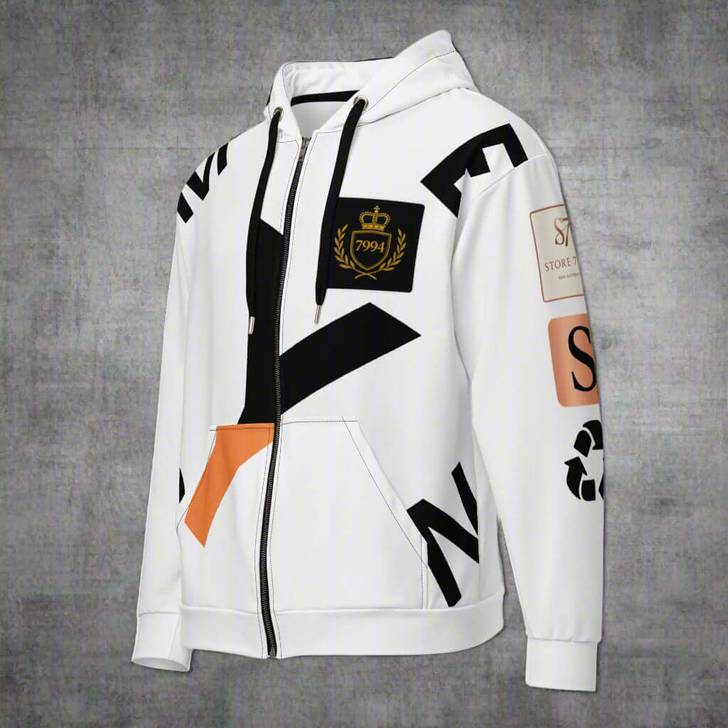 "CROSSROADS" Unisex zip hoodie