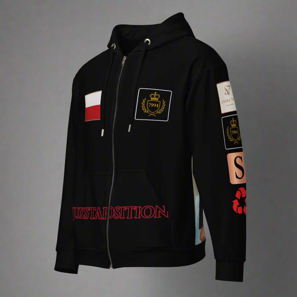Black hoodie