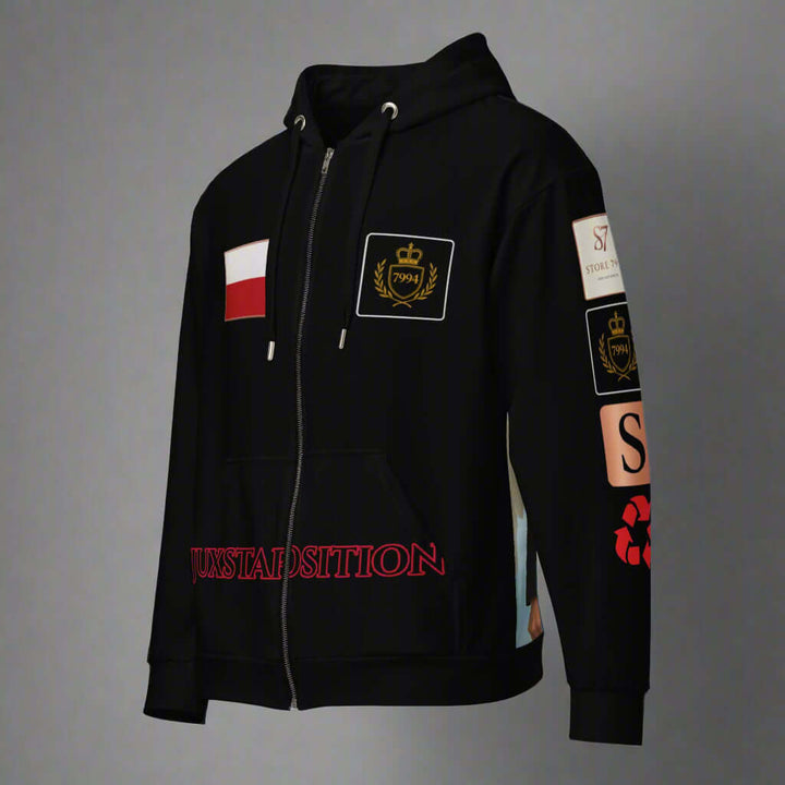 Black hoodie