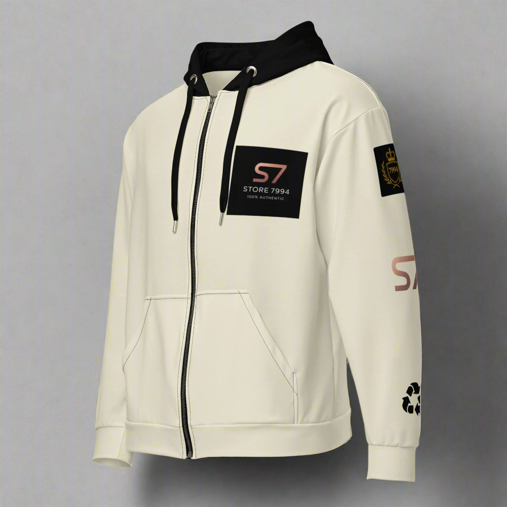 creme colored hoodie