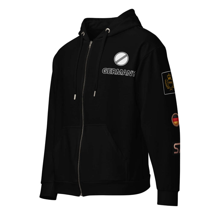 GERMANY: ENGINEERED MOTION HOODIE in black