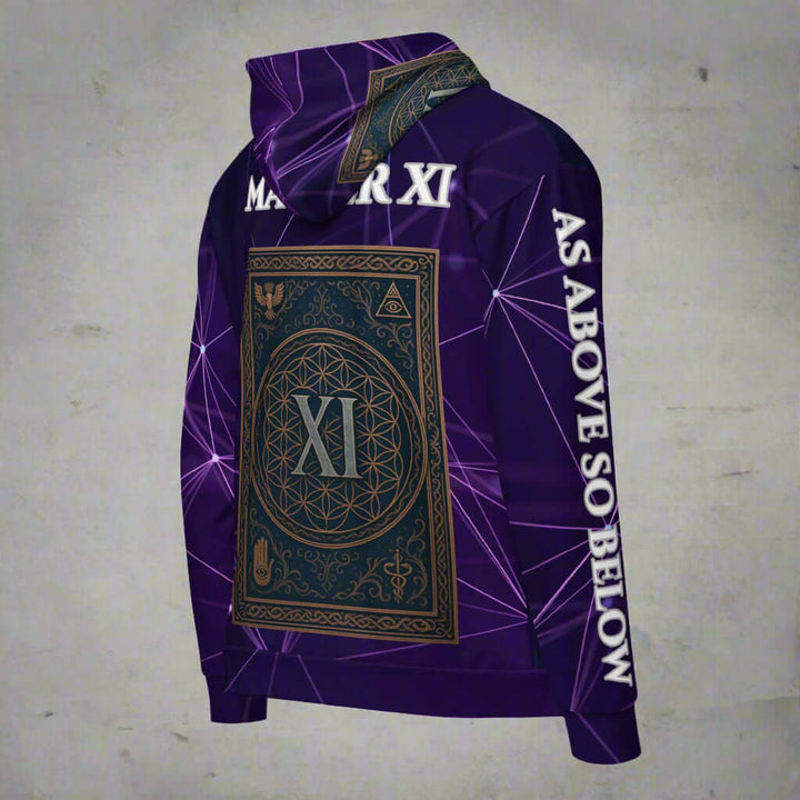 THE 11TH KEY // MASTER XI HOODIE Unisex zip hoodie