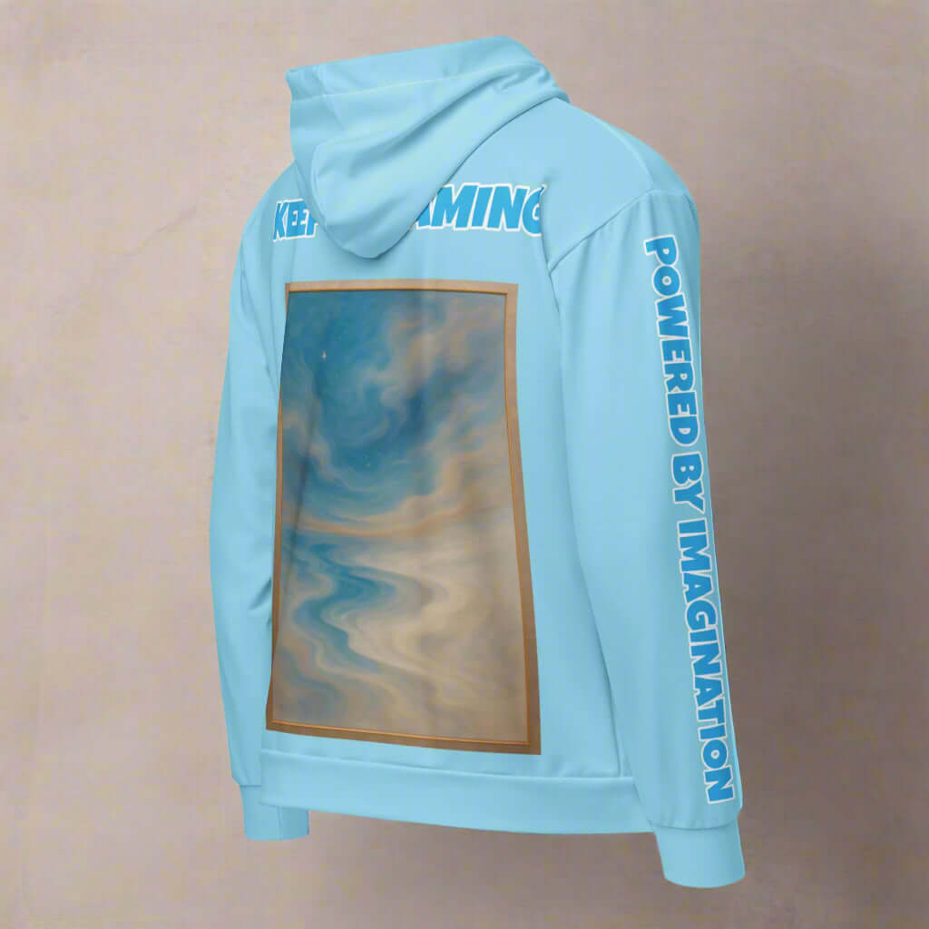 Lucid Living Unisex zip hoodie