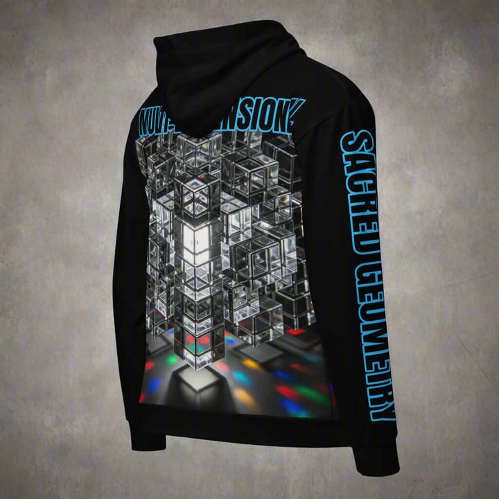 Multi-Dimensional Sacred Geometry Hoodie UNISEX | STORE 7994 mockup