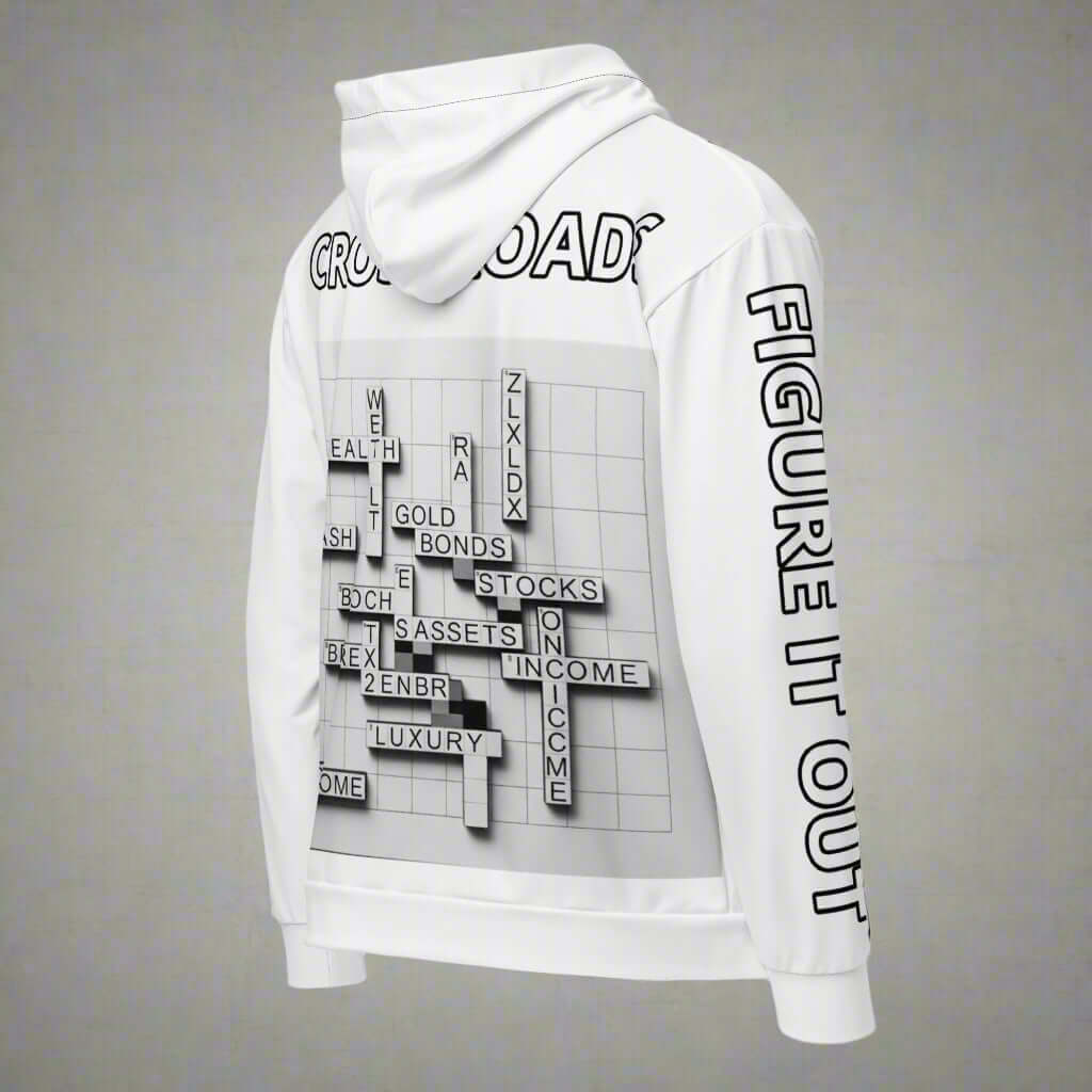 "CROSSROADS" Unisex zip hoodie