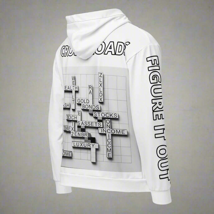 "CROSSROADS" Unisex zip hoodie