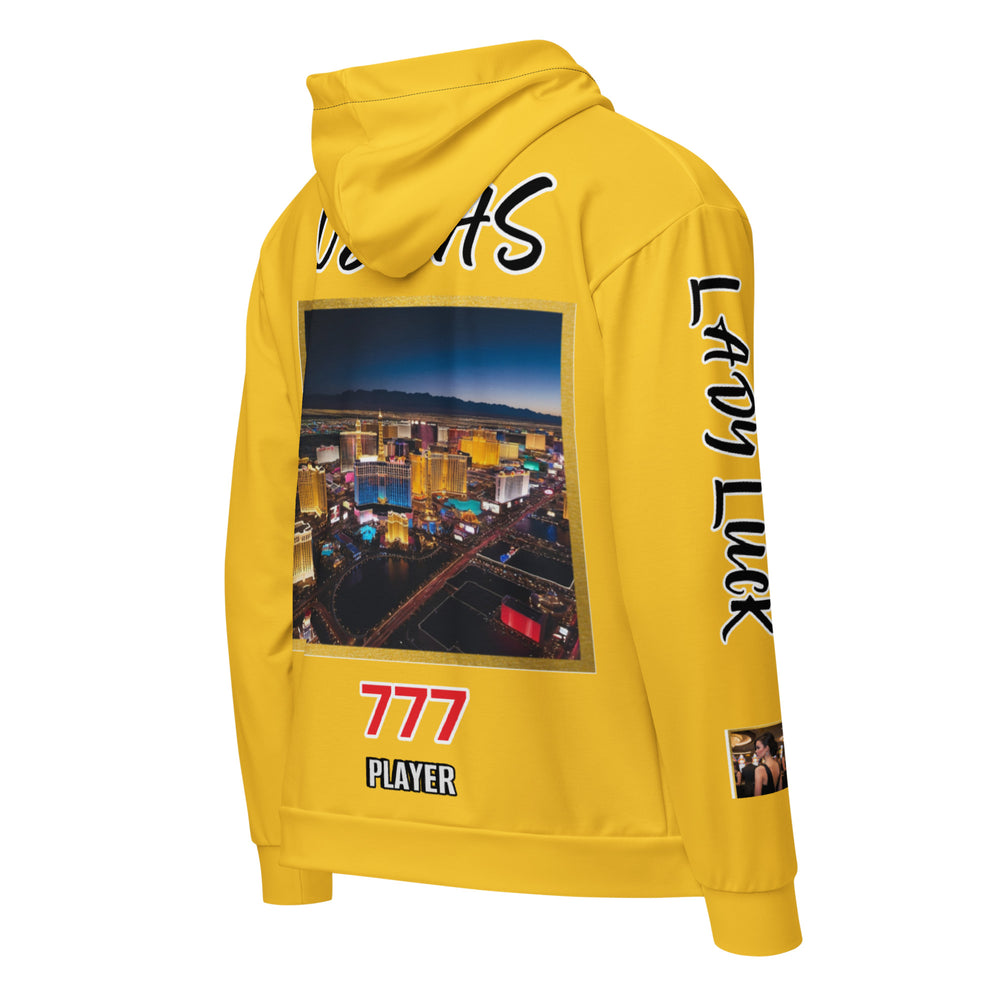 Yellow VEGAS hoodie custom