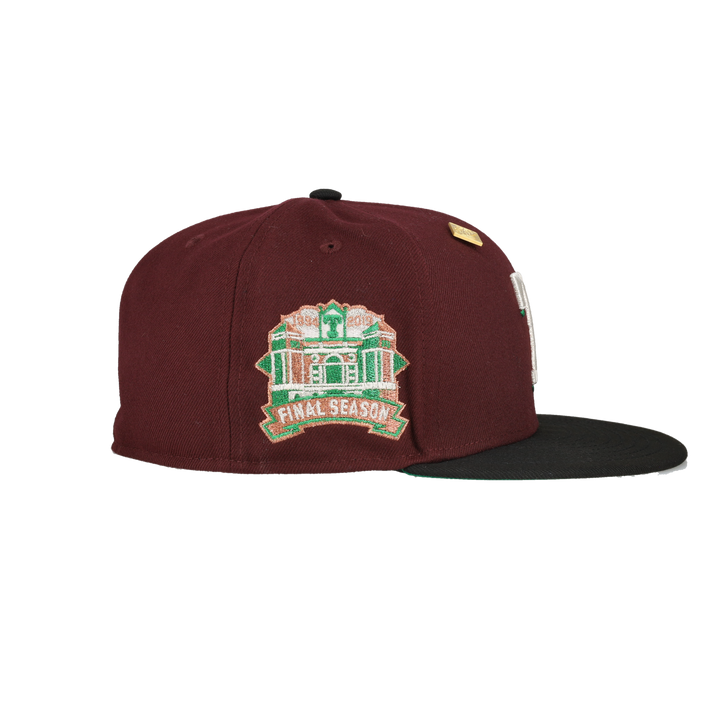 Texas Rangers Final Season Side Patch 59Fifty Fitted Hat