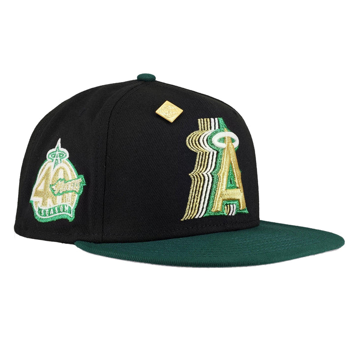 Anaheim Angels 40th Season Side Patch 59Fifty Fitted Hat
