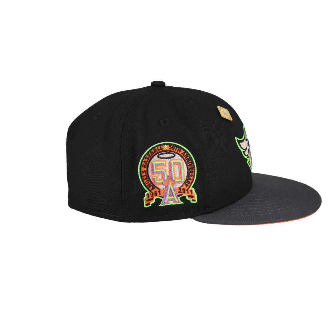 California Angels 50th Anniversary Patch 59Fifty Fitted Hat