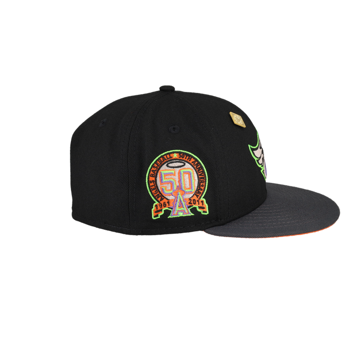 California Angels 50th Anniversary Patch 59Fifty Fitted Hat