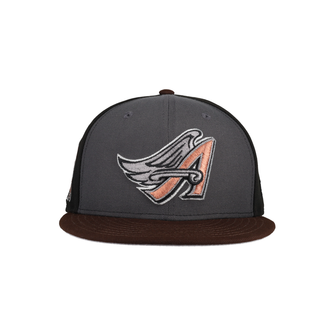 Anaheim Angels 50th Anniversary Patch Pinwheel 59Fifty Fitted Hat