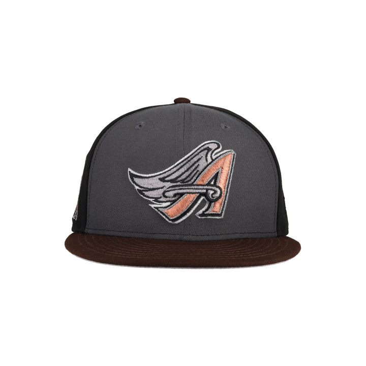Anaheim Angels 50th Anniversary Patch Pinwheel 59Fifty Fitted Hat
