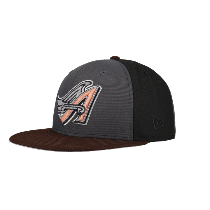 Anaheim Angels 50th Anniversary Patch Pinwheel 59Fifty Fitted Hat