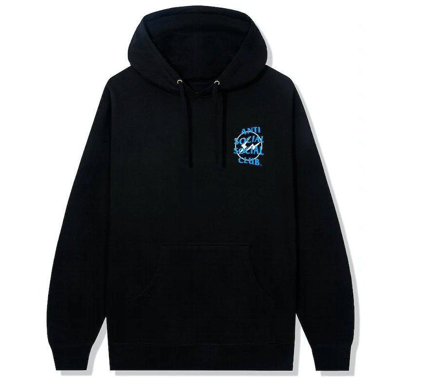 Anti Social Social Club x Fragment Precious Petals Hoodie (FW22) Black Blue
