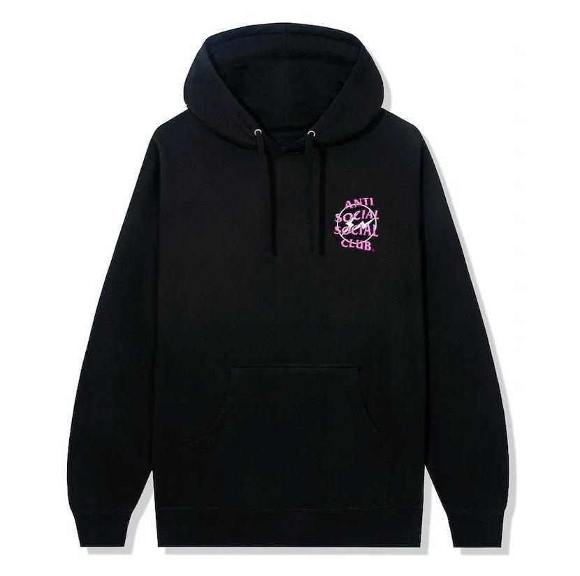 Anti Social Social Club x Fragment Precious Petals Hoodie (FW22) Black Pink