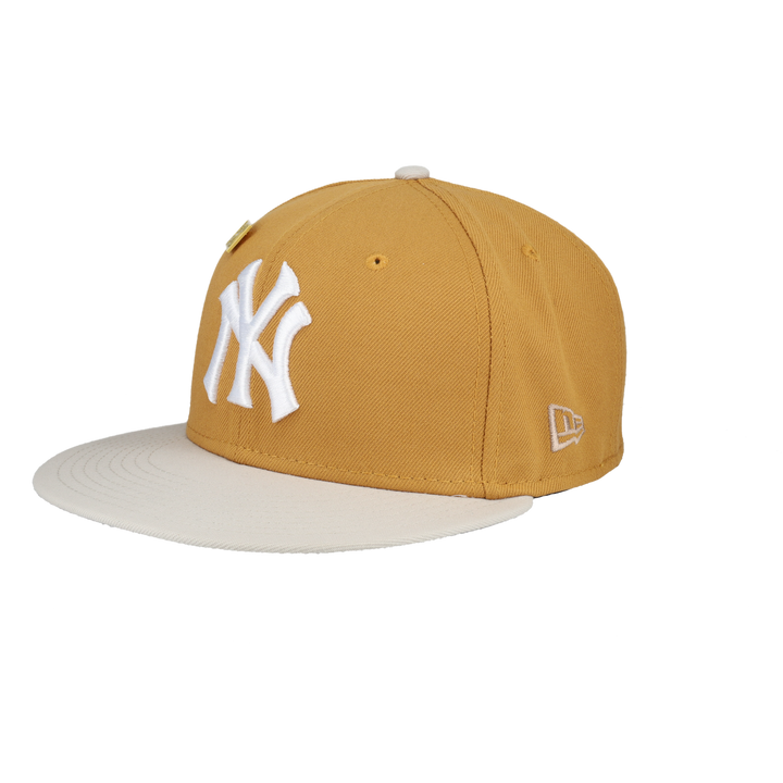 New York Yankees 75th World Series Patch Fitted Hat