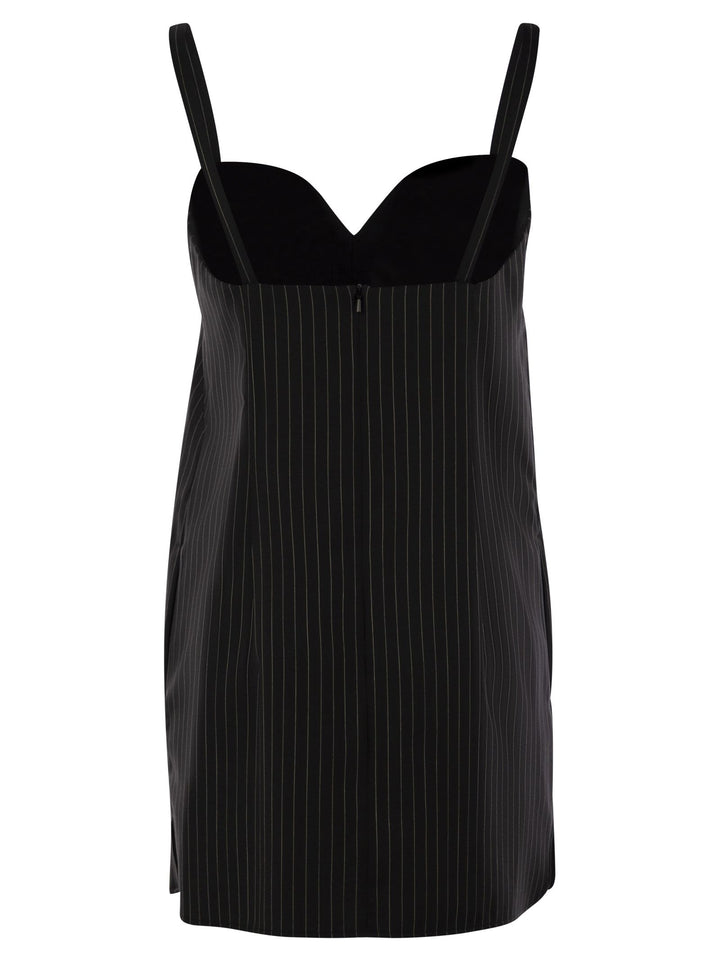 Maxmara Women Elam - Pinstripe Wool Cloth Dress