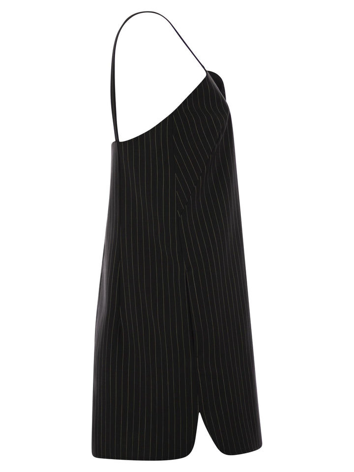 Maxmara Women Elam - Pinstripe Wool Cloth Dress