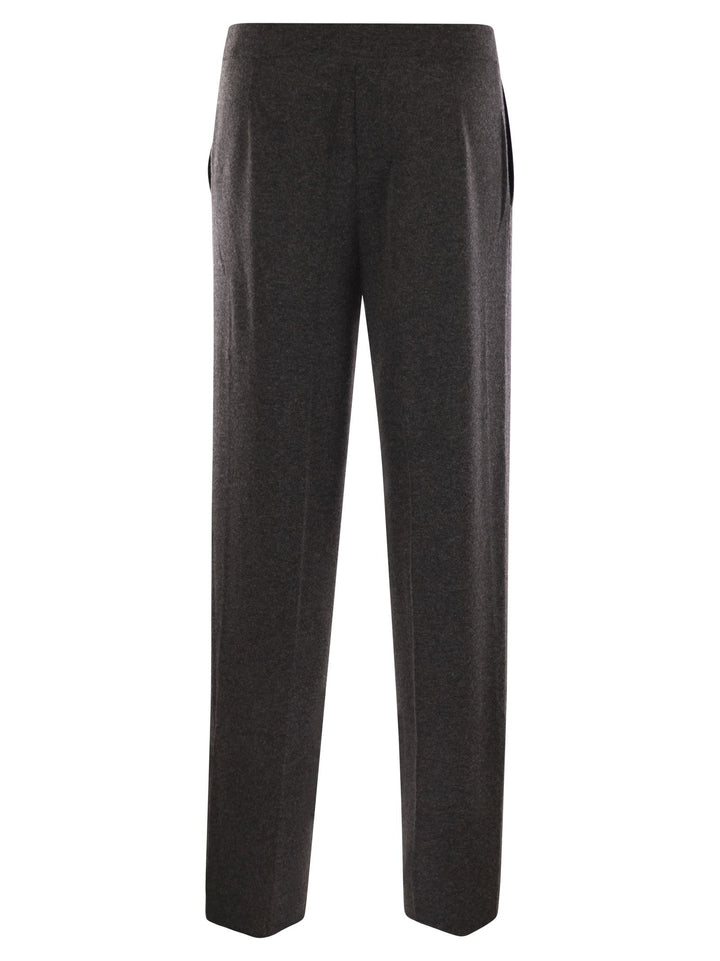 Max Mara Women Arno - Viscose And Wool Trousers