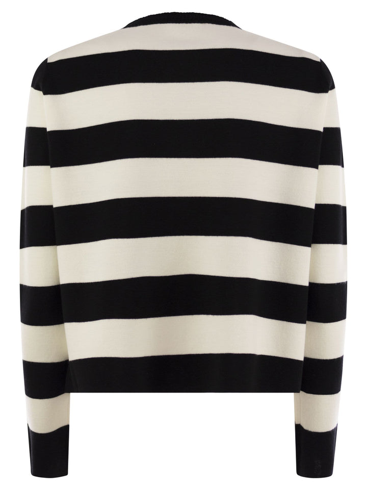 Maxmara Women Viterbo - Wool Sweater With Embroidery