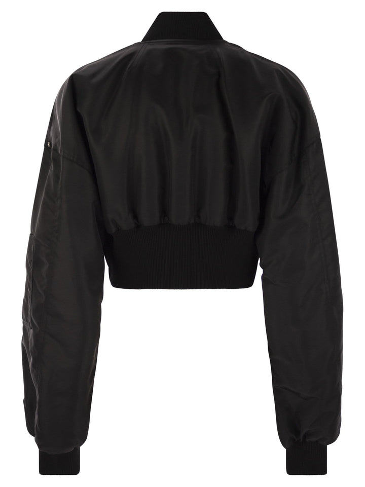 Sportmax Women Avenue - Drip-Proof Twill Bomber Jacket