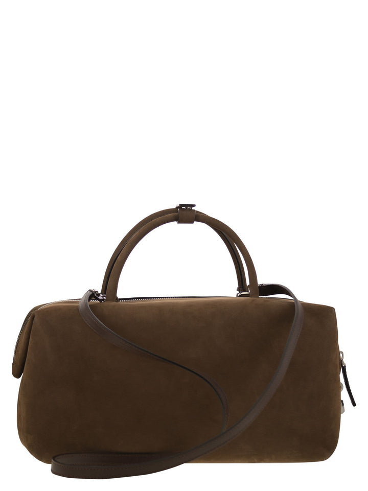 Maxmara Women Holdalllsuede - Large Nubuck Leather Satchel