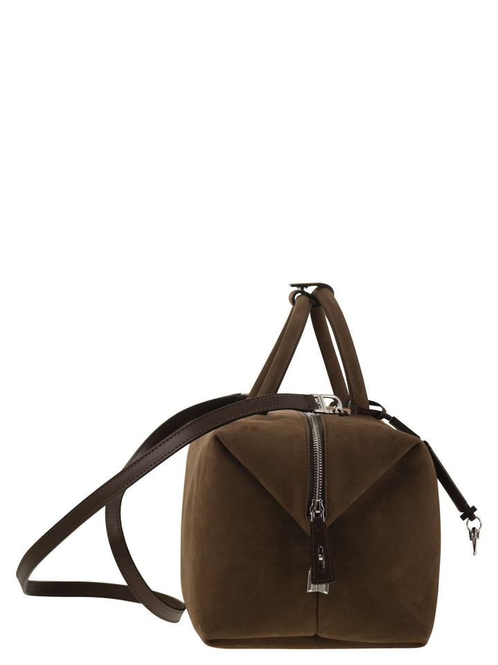 Maxmara Women Holdalllsuede - Large Nubuck Leather Satchel