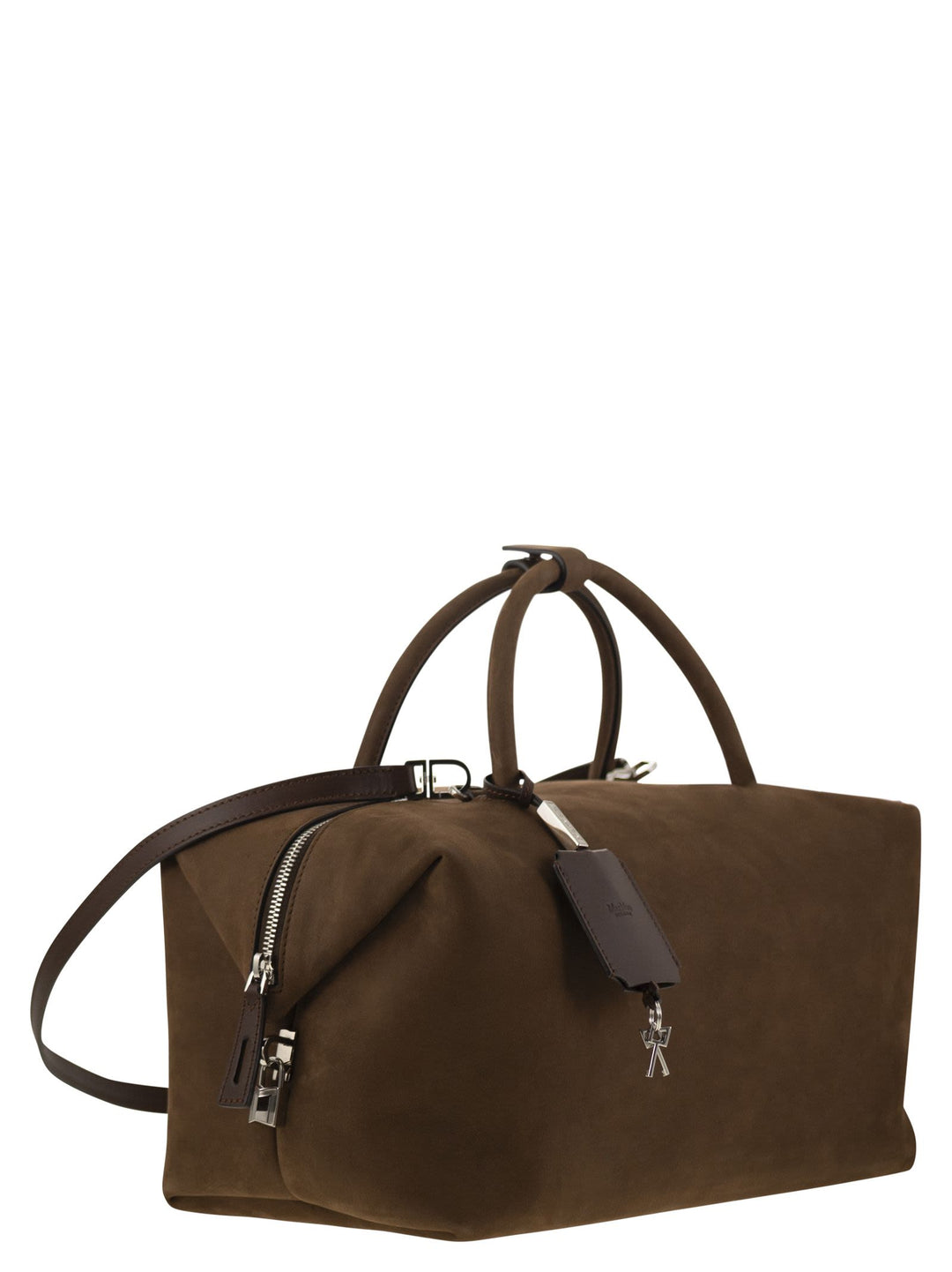 Maxmara Women Holdalllsuede - Large Nubuck Leather Satchel