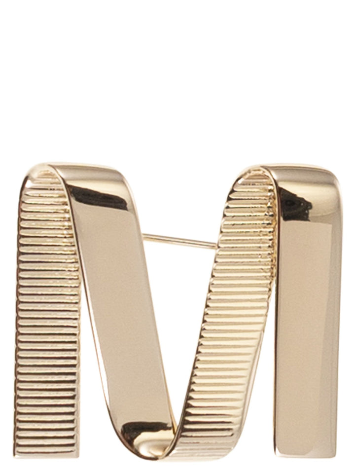 Maxmara Women Mgrosgrainpin - Metal M Pin
