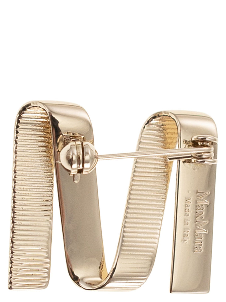 Maxmara Women Mgrosgrainpin - Metal M Pin