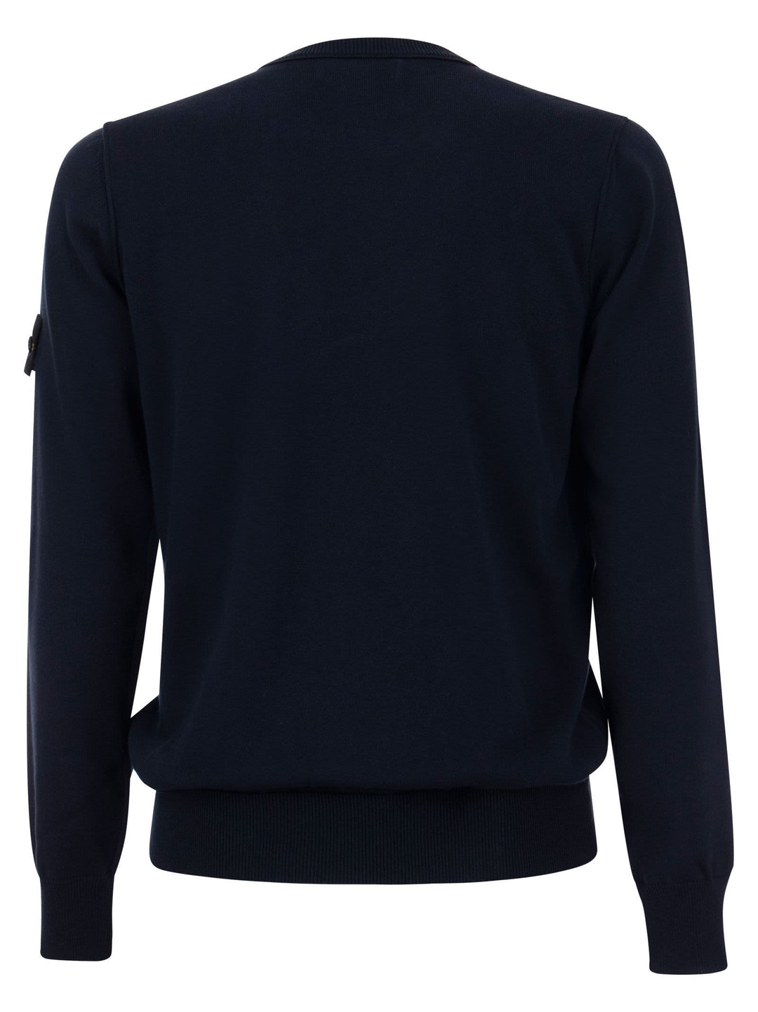 Stone Island Men Crew-Neck Cotton Jumper