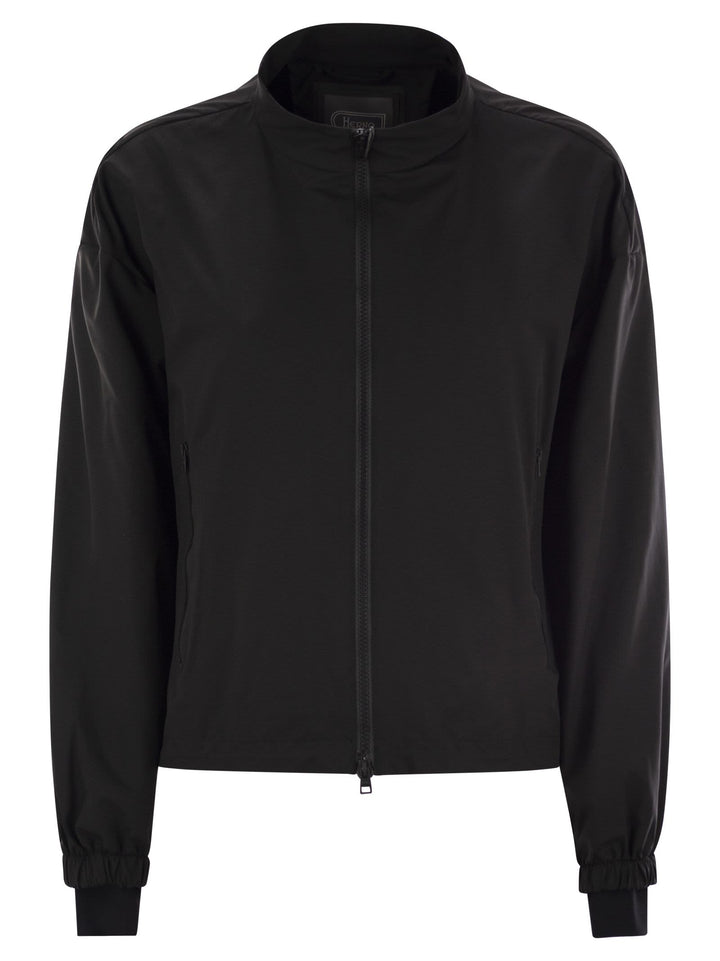 Herno Women Laminar Bomber Jacket With Zip