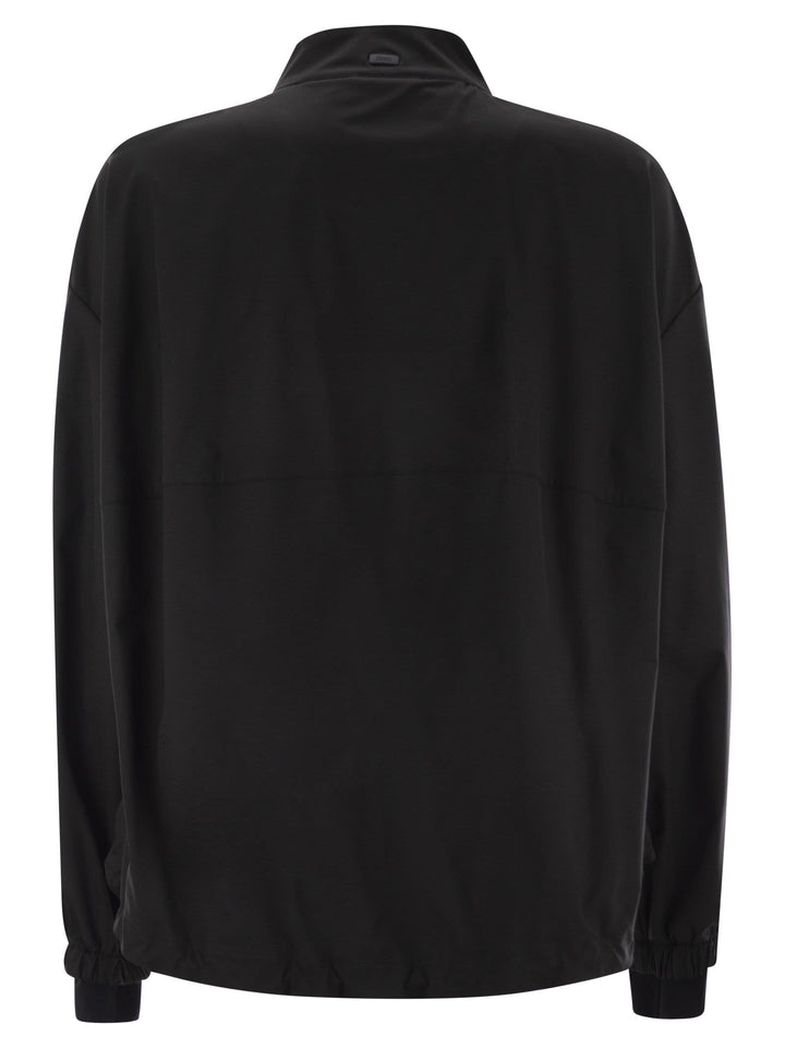 Herno Women Laminar Bomber Jacket With Zip