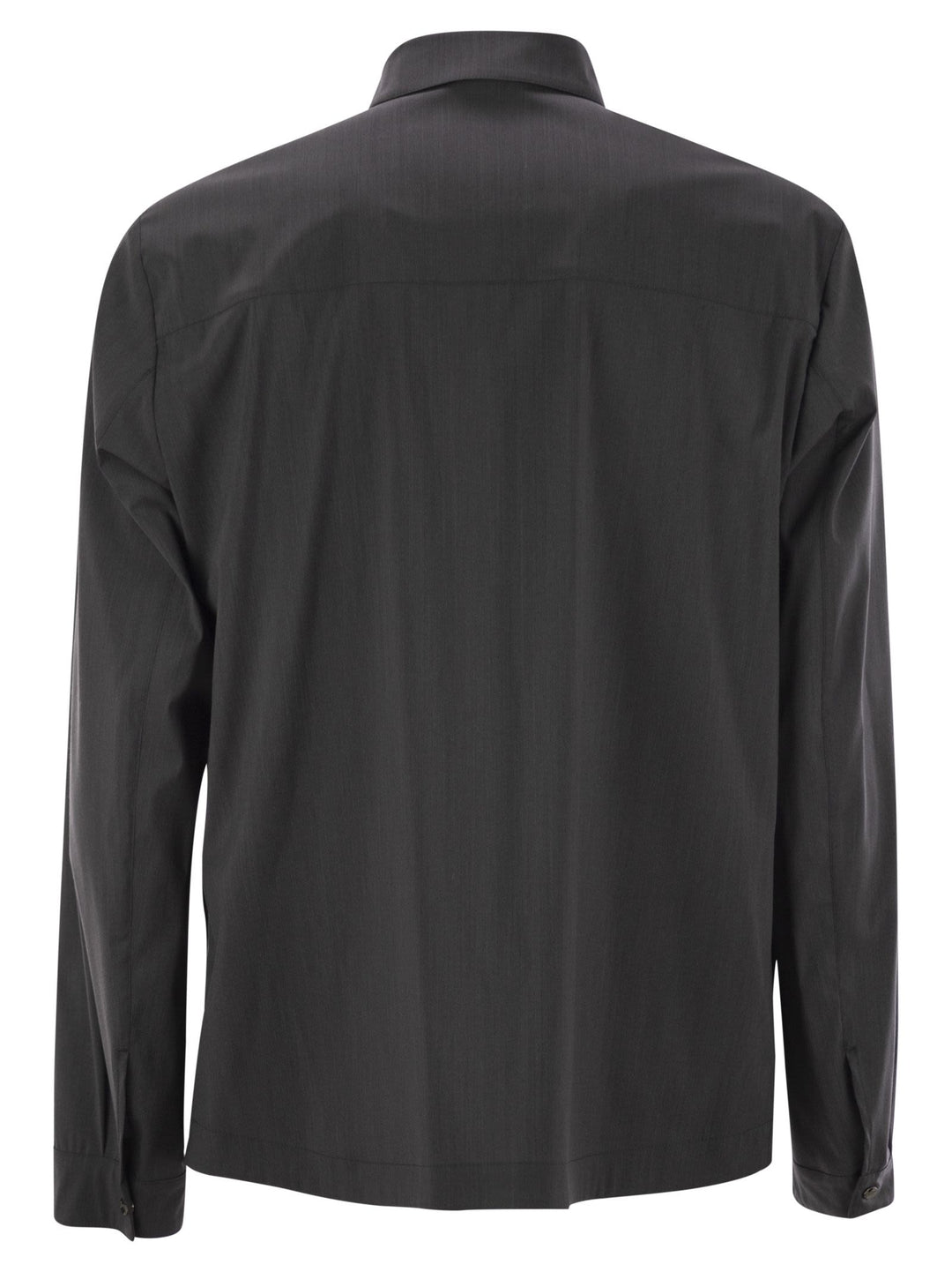 Herno Men Shirt-Cut Jacket In Tech Wool