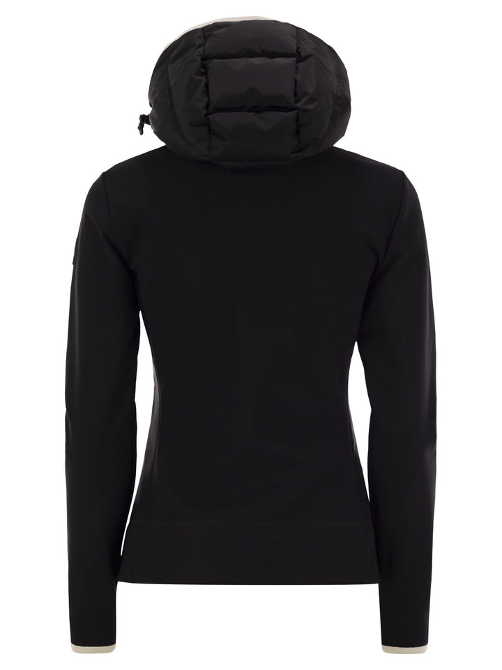 Moncler Grenoble Women Padded Sweatshirt With Hood And Zip