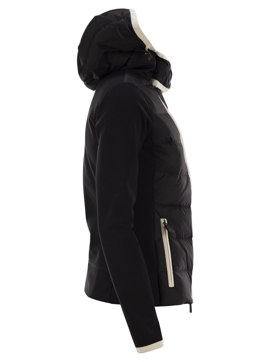 Moncler Grenoble Women Padded Sweatshirt With Hood And Zip