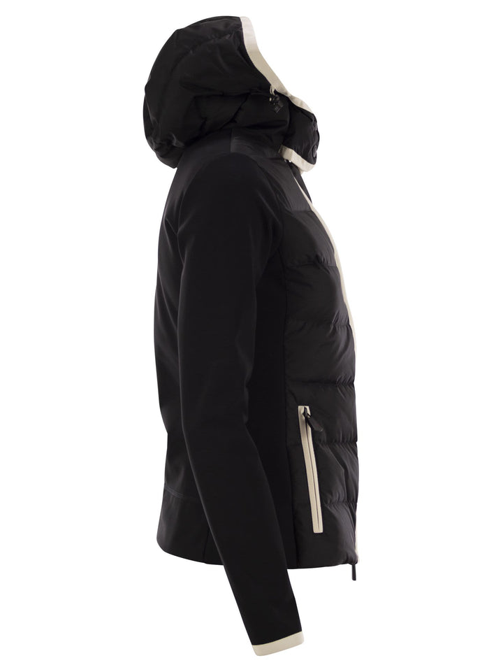 Moncler Grenoble Women Padded Sweatshirt With Hood And Zip
