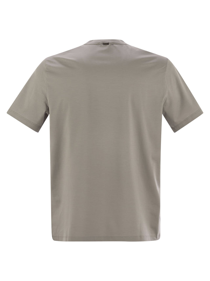 Herno Men Stretch Cotton T-Shirt